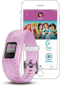 Garmin Vivofit Jr. 2 Disney Prinzessin Lila -Audio Rabatte 11229505 04