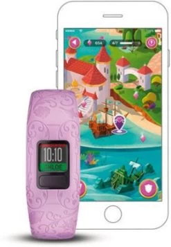 Garmin Vivofit Jr. 2 Disney Prinzessin Lila -Audio Rabatte 11229505 05