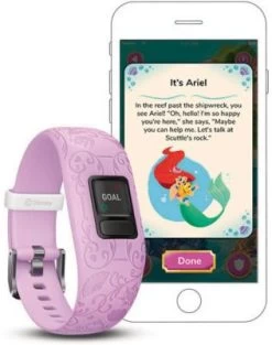 Garmin Vivofit Jr. 2 Disney Prinzessin Lila -Audio Rabatte 11229505 06