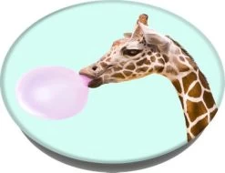 PopSockets PopGrip Bubblegum Giraffe -Audio Rabatte 12221292 03