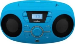 Bigben Tragbares CD/Radio CD61 USB, Blau