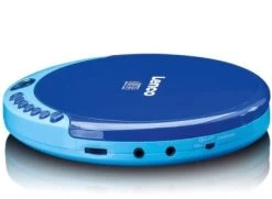 Lenco CD-011BU - Portabler CD-Spieler Mit Akku-Ladefunktion, Blau -Audio Rabatte 13353370 03