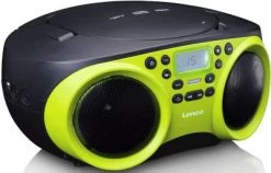 Lenco SCD-200LM - FM-Radio Mit CD/MP3-Player Und USB-Anschluss, Lime -Audio Rabatte 15254928 03