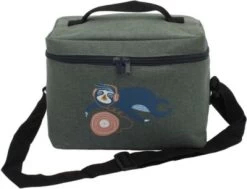 Universaltasche Für Die Hörspielbox, Grau/schwarz Von Friedrich Lederwaren