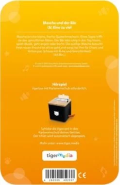 Tigercard - Mascha Und Der Bär 6: Eine Zu Viel -Audio Rabatte 15944079 03