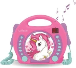 LEXIBOOK Einhorn - CD Player Mit 2 Mikrofonen -Audio Rabatte 16104526 04