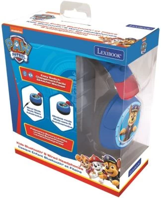 LEXIBOOK Komfortable Kabelose Bluetooth Kopfhörer Für Kinder Paw Patrol 5 LEXIBOOK Komfortable Kabelose Bluetooth Kopfhörer Für Kinder Paw Patrol - Image 3