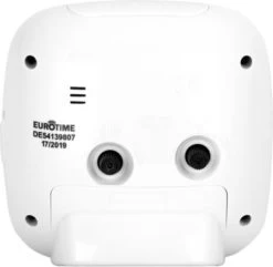 Kinder-Quarzwecker "Zahnfee", 9,5 X 9,5 X 4,5 Cm, Trendfarbe Eisblau/weiß -Audio Rabatte 16382631 02