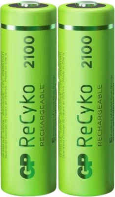 GP Batteries GP ReCyko+ 2-er Blister AA Mignon Akkus, Je 2100 MAh NIMH, 1,2 V (ready To Use/vorgeladen)