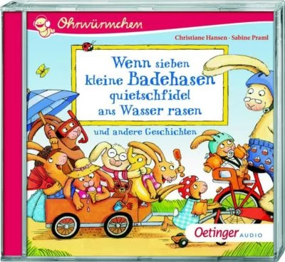 Hörbuch Ohrwürmchen Wenn Sieben Kleine Badehasen, Audio-CD 3 Hörbuch Ohrwürmchen Wenn Sieben Kleine Badehasen, Audio-CD