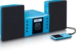 Lenco MC-013BU - Micro-Hifi-Anlage Mit CD-Player, Radio Und AUX-in, Blau -Audio Rabatte 18574746 03
