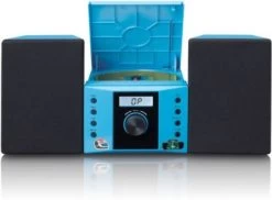 Lenco MC-013BU - Micro-Hifi-Anlage Mit CD-Player, Radio Und AUX-in, Blau -Audio Rabatte 18574746 04