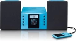 Lenco MC-013BU - Micro-Hifi-Anlage Mit CD-Player, Radio Und AUX-in, Blau -Audio Rabatte 18574746 05