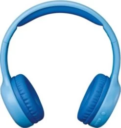 Lenco HPB-110BU - Faltbarer Bluetooth Kopfhörer Mit Lautstärkebegrenzung Für Kinder, Blau