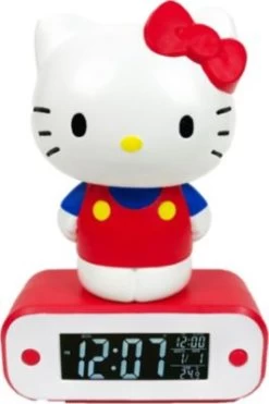 BIGBEN Digitaler Wecker, Hello Kitty Mit LED-Lampe