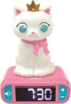 LEXIBOOK Digitaler Wecker Mit Nachtlicht Kitty