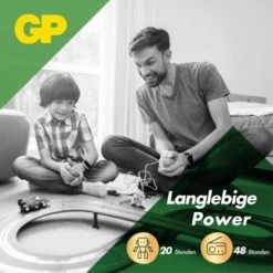 GP Batteries Batterien 1er Blister (9V, E-Block, 6LR 61, AM-6) -Audio Rabatte 1980314 04