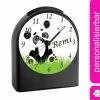 CreaDesign Kinder Funkwecker Personalisiert Mit Namen Panda Bär Atom-/Funkuhr, 12-Stunden-Anzeigeformat, Schlummerfunktion, Nachtlicht, Geräuschlos/Ohne Ticken -Audio Rabatte 20306383 01