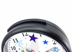 CreaDesign Kinder Funkwecker Personalisiert Mit Namen Einhorn Atom-/Funkuhr, 12-Stunden-Anzeigeformat, Schlummerfunktion, Nachtlicht, Geräuschlos/Ohne Ticken -Audio Rabatte 20306535 04