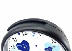 CreaDesign Kinder Funkwecker Personalisiert Mit Namen Herz Atom-/Funkuhr, 12-Stunden-Anzeigeformat, Schlummerfunktion, Nachtlicht, Geräuschlos/Ohne Ticken -Audio Rabatte 20306552 04