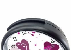 CreaDesign Kinder Funkwecker Personalisiert Mit Namen Herz Atom-/Funkuhr, 12-Stunden-Anzeigeformat, Schlummerfunktion, Nachtlicht, Geräuschlos/Ohne Ticken -Audio Rabatte 20306559 04