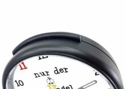 CreaDesign Kinder Funkwecker Personalisiert Mit Namen Frühe Vogel Atom-/Funkuhr, 12-Stunden-Anzeigeformat, Schlummerfunktion, Nachtlicht, Geräuschlos/Ohne Ticken -Audio Rabatte 20306664 04