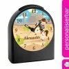 CreaDesign Kinder Funkwecker Personalisiert Mit Namen Cowboy Atom-/Funkuhr, 12-Stunden-Anzeigeformat, Schlummerfunktion, Nachtlicht, Geräuschlos/Ohne Ticken -Audio Rabatte 20306735 01
