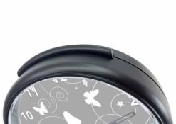 CreaDesign Kinder Funkwecker Personalisiert Mit Namen Schmetterling Ornamente Atom-/Funkuhr, 12-Stunden-Anzeigeformat, Schlummerfunktion, Nachtlicht, Geräuschlos/Ohne Ticken -Audio Rabatte 20307080 04