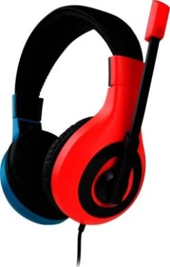 Bigben Stereo Gaming-Headset V1 Rot/blau Switch -Audio Rabatte 20524283 04