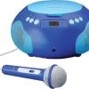Lenco SCD-620 Blue Kinder-Boombox Mit CD, Mikrofon + Aufkleber -Audio Rabatte 20538744 01