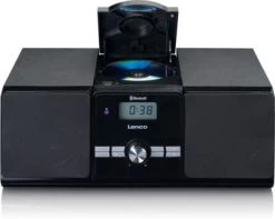 Lenco MC-030BK - Hifi-Micro-Anlage Mit CD/MP3, FM-Radio, USB Und Bluetooth, Schwarz -Audio Rabatte 20831768 03