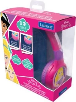 LEXIBOOK Disney Prinzessin Komfortable Kabelose Bluetooth Kopfhörer Für Kinder -Audio Rabatte 21058454 03