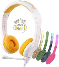 BuddyPhones® Kinder On-Ear Kopfhörer - BuddyPhones School+, Gelb