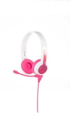 BuddyPhones® Kinder On-Ear Kopfhörer - BuddyPhones StudyBuddy, Pink