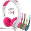 BuddyPhones® Kinder On-Ear Kopfhörer - BuddyPhones School+, Pink
