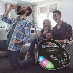 LEXIBOOK Bluetooth-CD-Player Für Kinder, Tragbar, Lichteffekte, Mikrofonbuch -Audio Rabatte 21728218 02