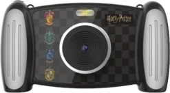 Accutime Interaktive Kamera Harry Potter (schwarz) Kinderkamera Mit 5MP Foto, 1080p Videoauflösung, Filter & Special Effekts, Inkl. Micro-SD-Karte Uvm. (HPC3074)