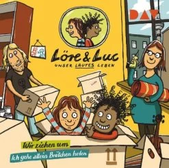 Löre & Luc - Unser Lautes Leben (1). Folge 1: Wir Ziehen Um / Folge 2: Ich Gehe Allein Brötchen Holen, 1 Audio-CD