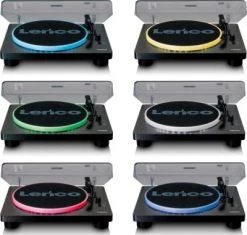 Lenco Plattenspieler Mit 2 Integrierten Lautsprechern LS-50LED BK -Audio Rabatte 24225658 05