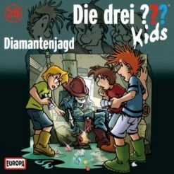 CD Die Drei ??? Kids 28 - Diamanten Jagd