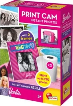 Lisciani Barbie Print Cam - 2 Rollen Für 120 Fotos