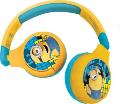 LEXIBOOK Minions-Kopfhörer 2-in-1 Bluetooth Und Kabelgebunden Mit Mikrofon 3 LEXIBOOK Minions-Kopfhörer 2-in-1 Bluetooth Und Kabelgebunden Mit Mikrofon