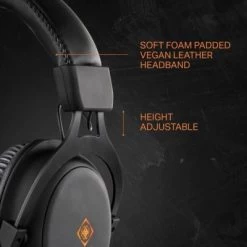 Deltaco Gamer Headset Over Ear Kopfhörer LED Mikro 3,5mm + USB -Audio Rabatte 27330321 06