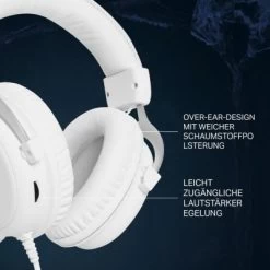Deltaco Gamer Headset Over Ear Kopfhörer LED Mikro 3,5mm + USB -Audio Rabatte 27330322 06