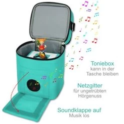 PUNALU Kompakte Tasche Für Toniebox Und Zubehör, Platz Für Ca. 20 Tonies Hörfiguren Toniebox Tasche 11 PUNALU Kompakte Tasche Für Toniebox Und Zubehör, Platz Für Ca. 20 Tonies Hörfiguren Toniebox Tasche -Audio Rabatte 27464427 04