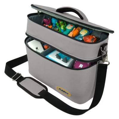PUNALU Große Tasche Für Toniebox Und Zubehör, Platz Für Ca. 68 Tonies Hörfiguren Toniebox Tasche 3 PUNALU Große Tasche Für Toniebox Und Zubehör, Platz Für Ca. 68 Tonies Hörfiguren Toniebox Tasche