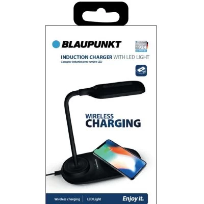 Blaupunkt BLP 0430 Lamp LED Wireless Charge 10W Ladestation Schwarz 4 Blaupunkt BLP 0430 Lamp LED Wireless Charge 10W Ladestation Schwarz - Image 2