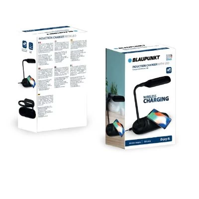 Blaupunkt BLP 0430 Lamp LED Wireless Charge 10W Ladestation Schwarz 5 Blaupunkt BLP 0430 Lamp LED Wireless Charge 10W Ladestation Schwarz - Image 3