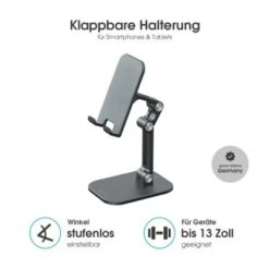 Xlayer MOUNTS Halterung Foldable Stand Smartphone/Tablet Black -Audio Rabatte 28180825 04