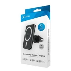 Xlayer WIRELESS Halterung MagFix Pro KFZ-Halterung (Magsafe Kompatibel) 15W Schwarz -Audio Rabatte 28180844 06